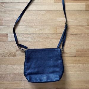 Black Fossil leather purse